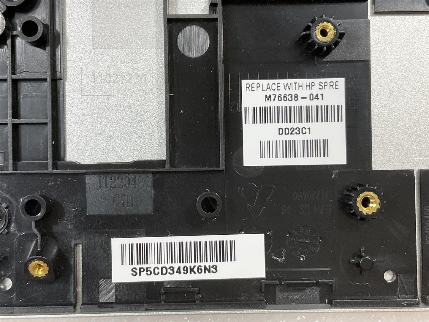 HP 15-EH 15-EG M78920-041 M76638-041 Germany German GR Keyboard Palmrest NEW
