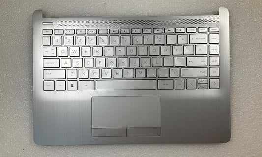 HP 14-CF 14-DK L98477-B31 L91185-B31 US International Keyboard Palmrest NEW