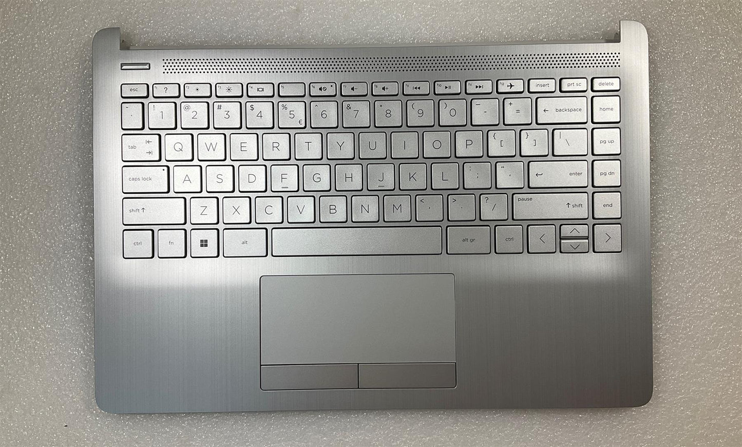 HP 14-CF 14-DK L98477-B31 L91185-B31 US int. English International also named dutch Keyboard Palmrest NEW