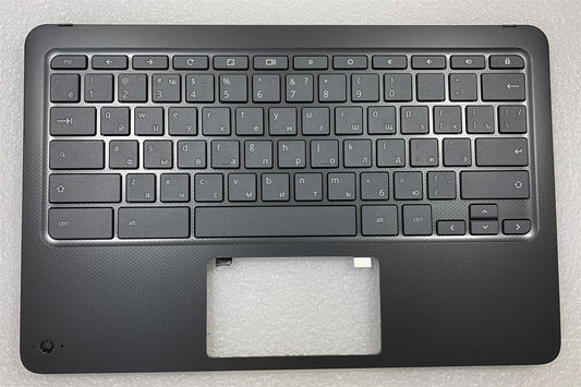 HP Chromebook x360 11 G1 927658-251 Palmrest Top Cover Russian Keyboard NEW