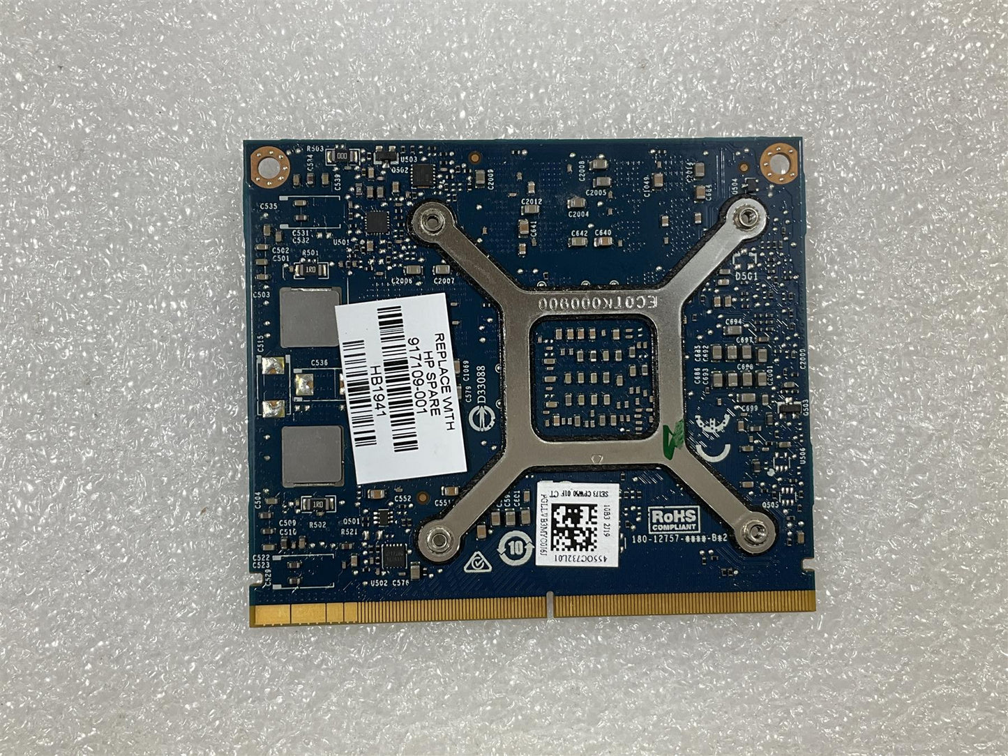 HP ZBook 17 G4 917109-001 GFX NVIDIA Quadro M2200 4GB N17P-Q3  Graphics Card NEW