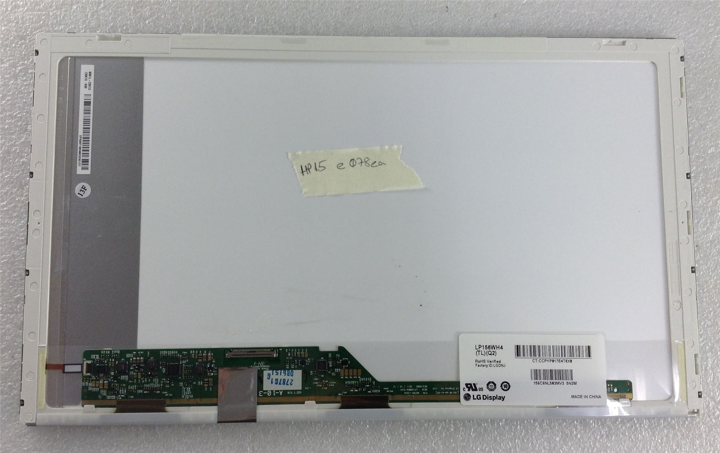 HP Pavilion 15-e 15-e078ea 15.6" inch LED Display Screen LP156WH4 156C6NL503MV3