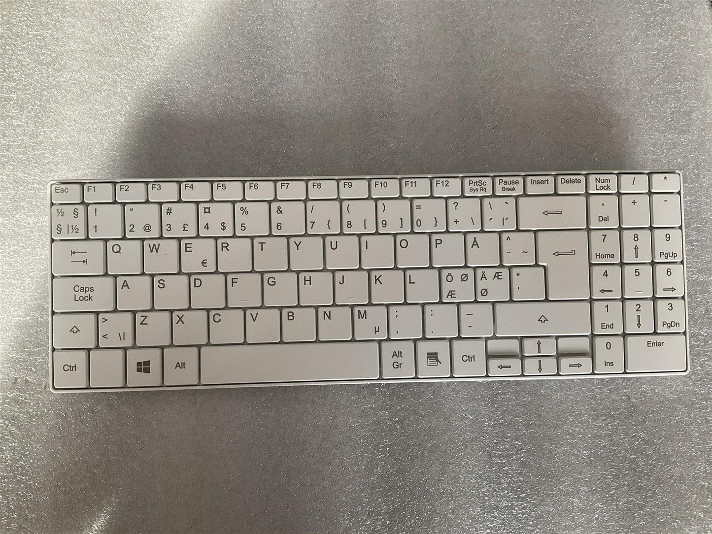 HP L28419-DH1 L28313-DH1 ItsCool White Keyboard Man Machine USB Wireless Nordic