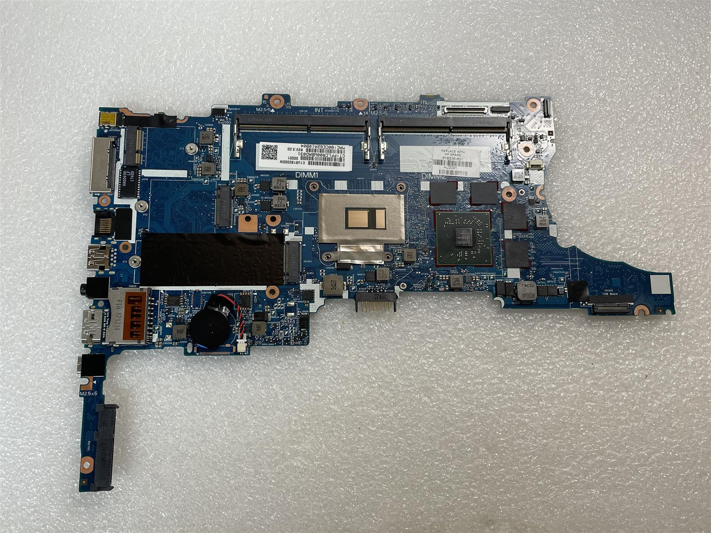 For HP ZBook 15u G3 Motherboard 918336-601 001 Intel Core i7-6600U WWAN DSC NEW