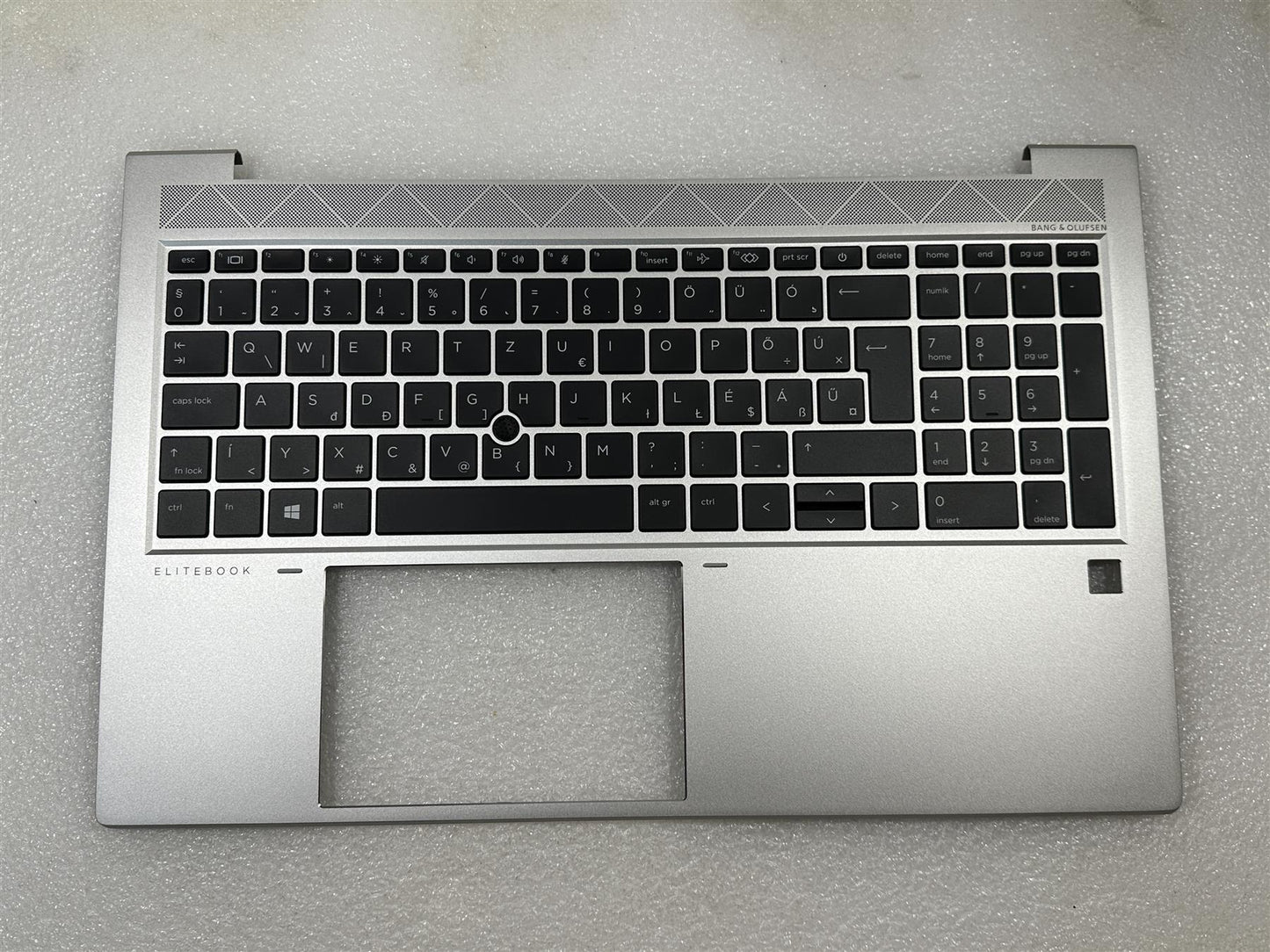 For HP EliteBook 855 G8 M53309-211 Hungary Hungarian Palmrest Keyboard Top Cover