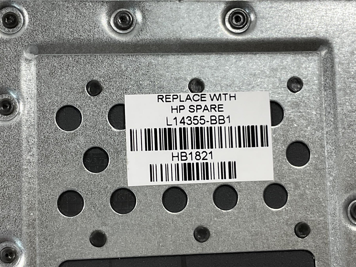 for HP Chromebook 14A G5 L14355-BB1 Israel Hebrew Keyboard Palmrest NEW