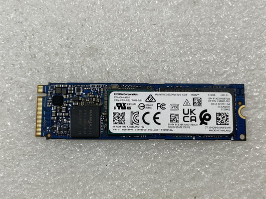 For HP 918358-001 KIOXIA KXG60ZNV512G XG6 Solid State Drive SSD 512GB M.2 NVMe