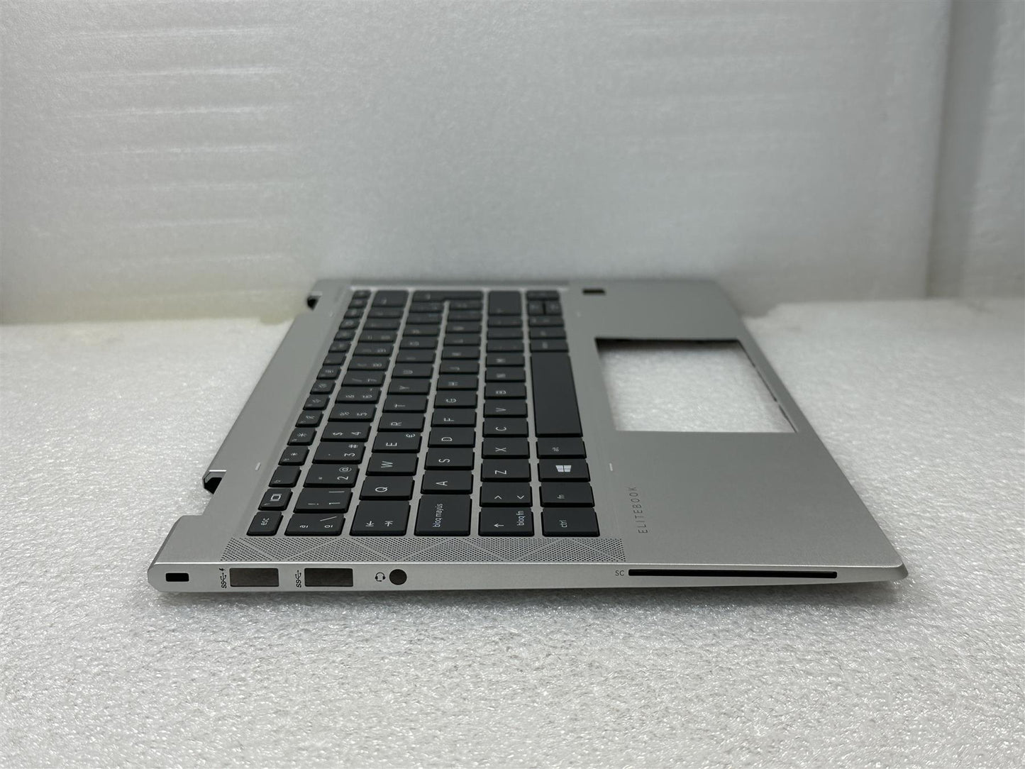 For HP EliteBook x360 830 G7 M03903-071 Spanish Espanol Palmrest Keyboard NEW