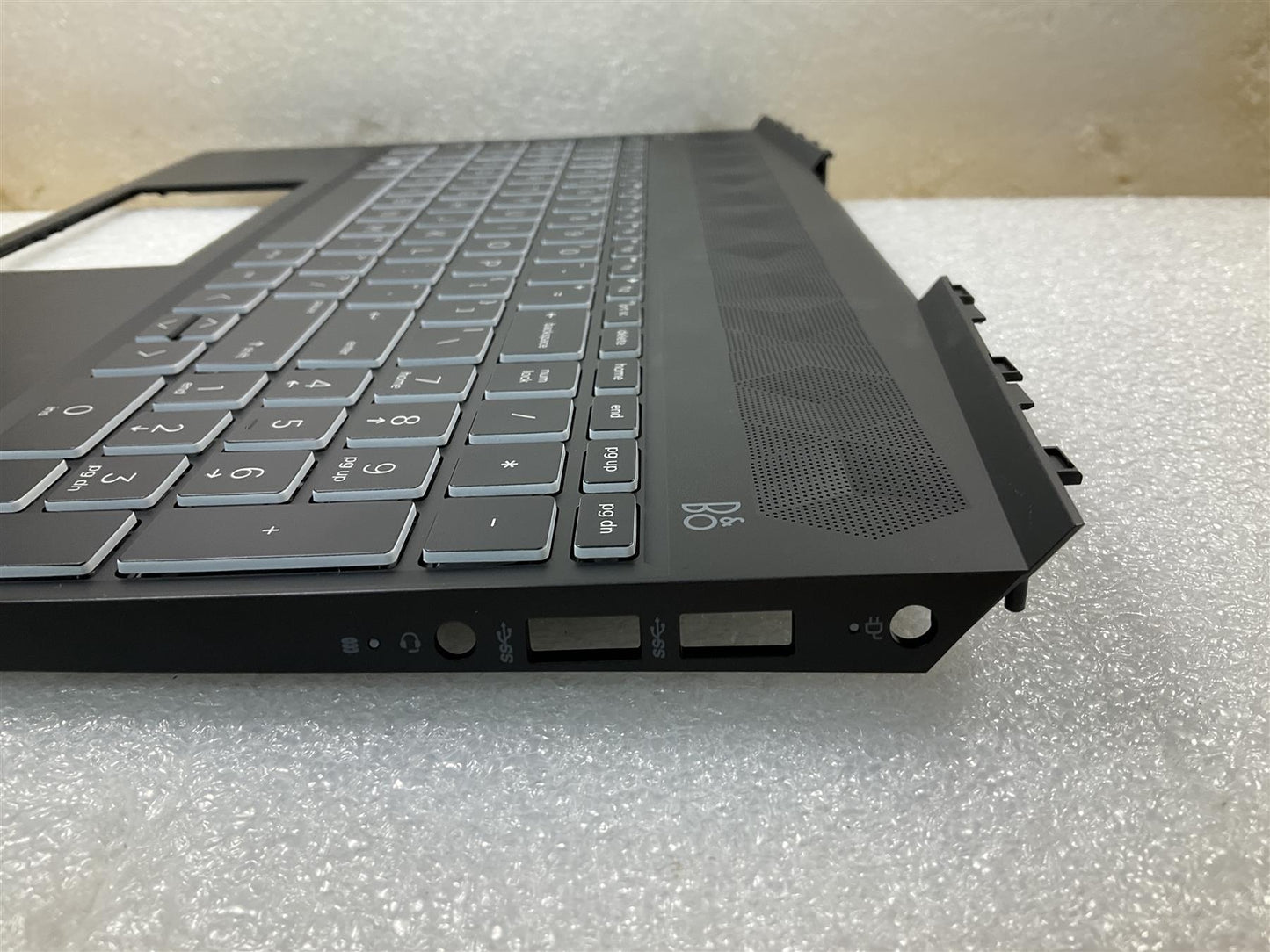 HP Pavilion 15-DK L58828-B31 L57595-B31 US International Keyboard Palmrest NEW