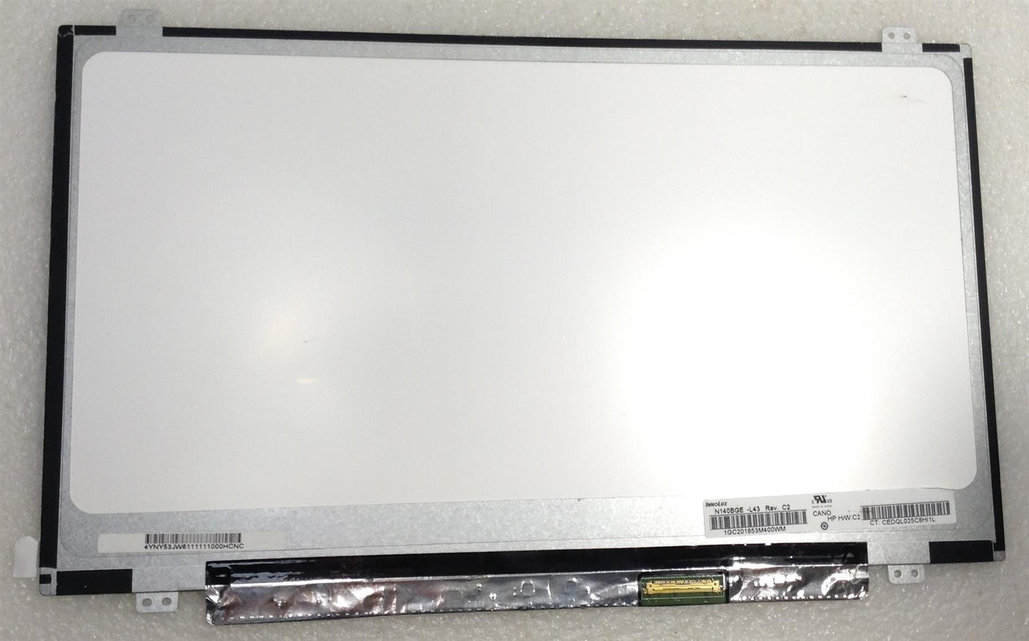 14.0 Inch Screen N140BGE - L43 H/W: C2 LCD 14 Raw Panel CT : CEDQL025C8HI1L