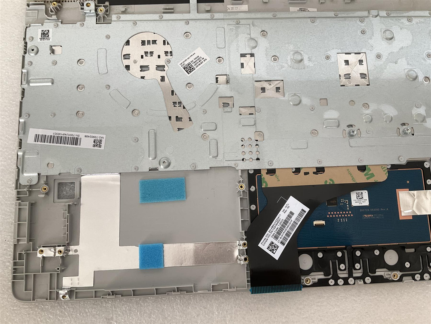 HP 250 255 G8 G9 15-DW 15Z-GW 15S-DU 15S-GU L53741-B31 US int. English International also named dutch Keyboard Palmrest NEW