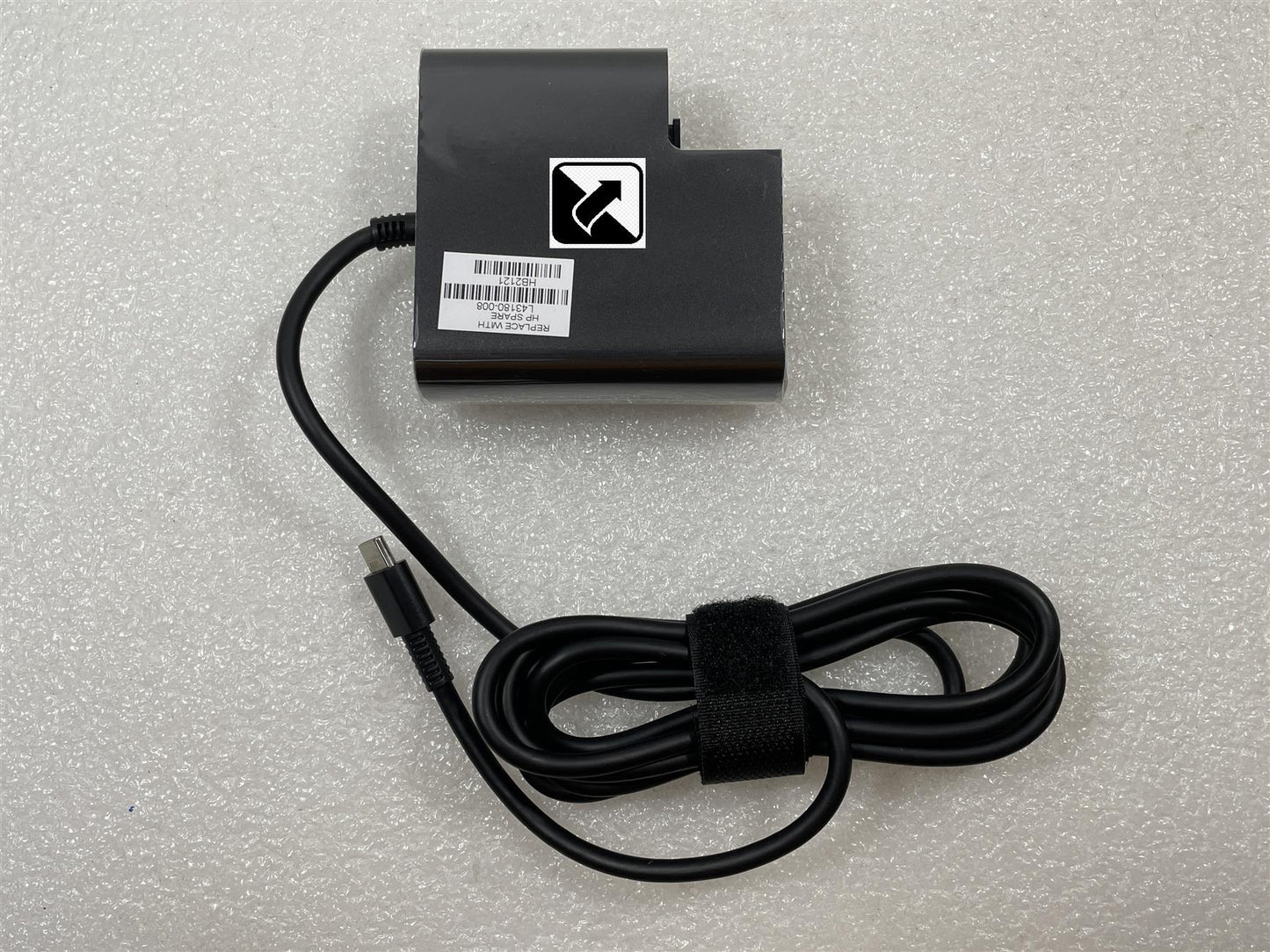 For HP L32392-001 N25106-001 TPN-AA03 L43180-008 L30757-004 L43180-008 Power 65W USB-C AC Adapter Adaptor Charger Laptop Tablet Elitebook x360 1030 G3 1012 M3- Genuine Original HP BRAND NEW