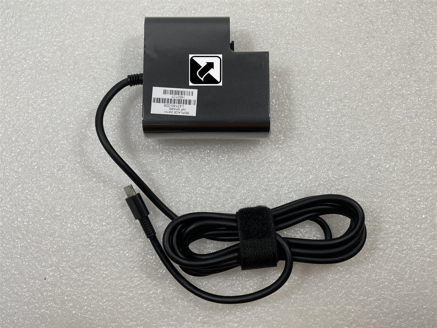 For Italia Italiano 12v 5A 10V 9V 5V USBC USB-C USB C HP L43180-008 L30757-004 L32392-001 TPN-AA03 Power 65W USB-C AC Adapter Charger ORIGINAL Laptop Genuine Italy Italian Italiano  NEW