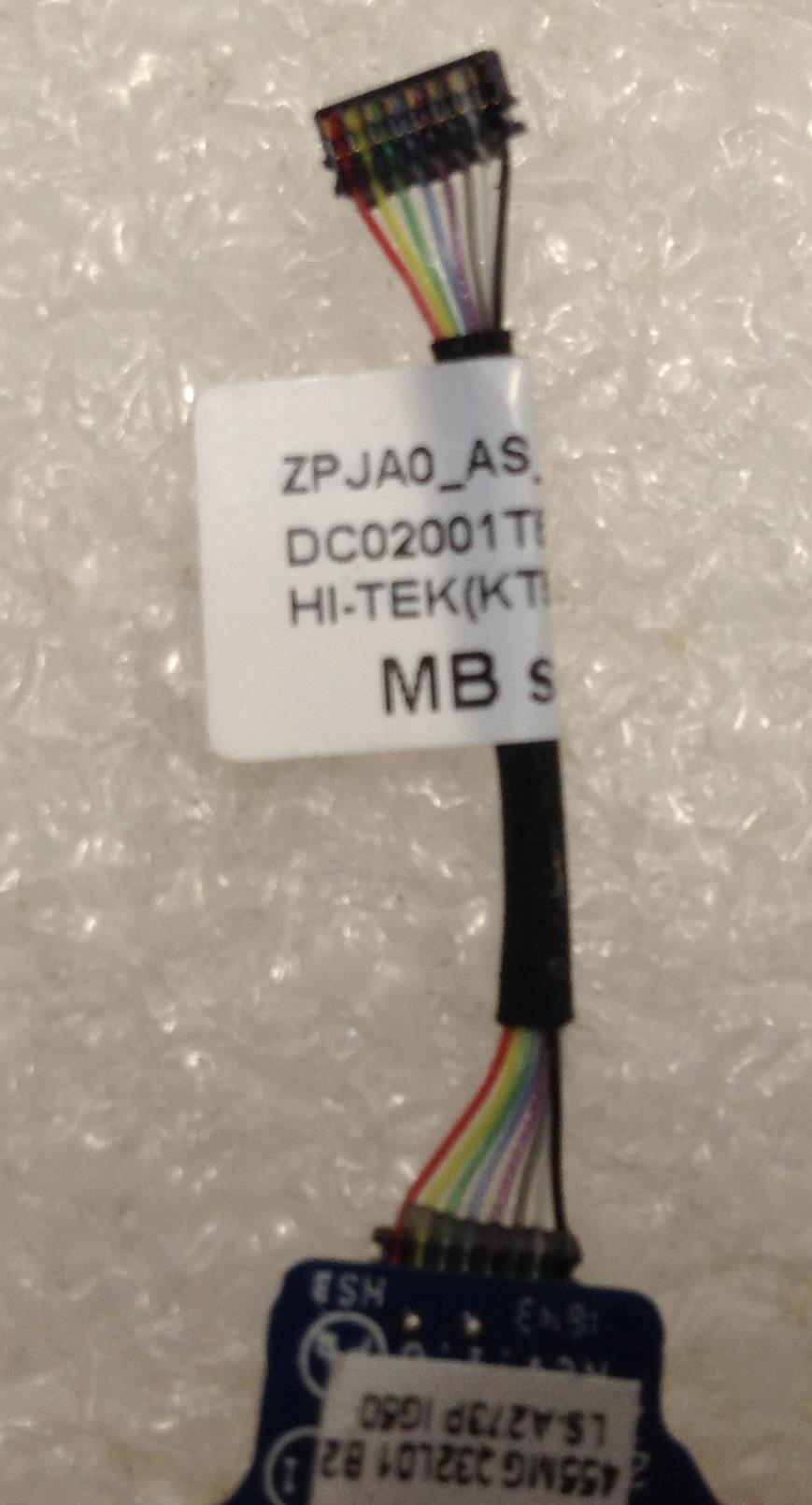 HP ElitePad 1000 G2 Tablet 747627-001 900 Z3795 Audio jack board cable New
