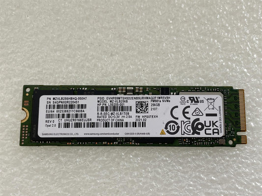 For HP SSD L28725-001 Samsung PM981A 256GB PCIe NVMe OPAL2 TLC Solid State Drive