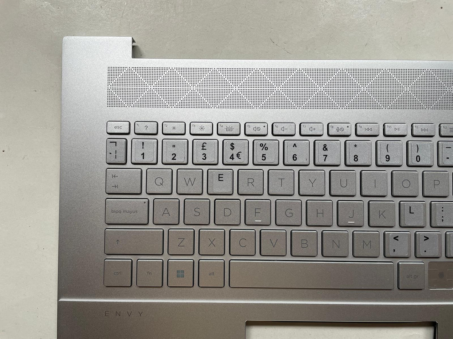 HP 17-CG 17T-CG L92316-031 L87983-031 UK English Keyboard Palmrest with Sticker
