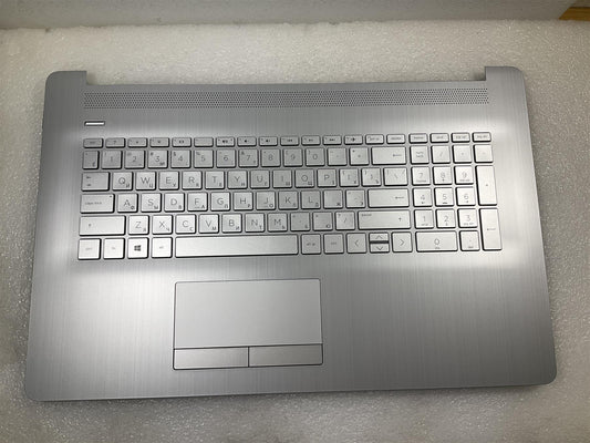 For HP 17-BY 17-CA M00404-251 L92786-251 Russian Russ Palmrest Keyboard NEW