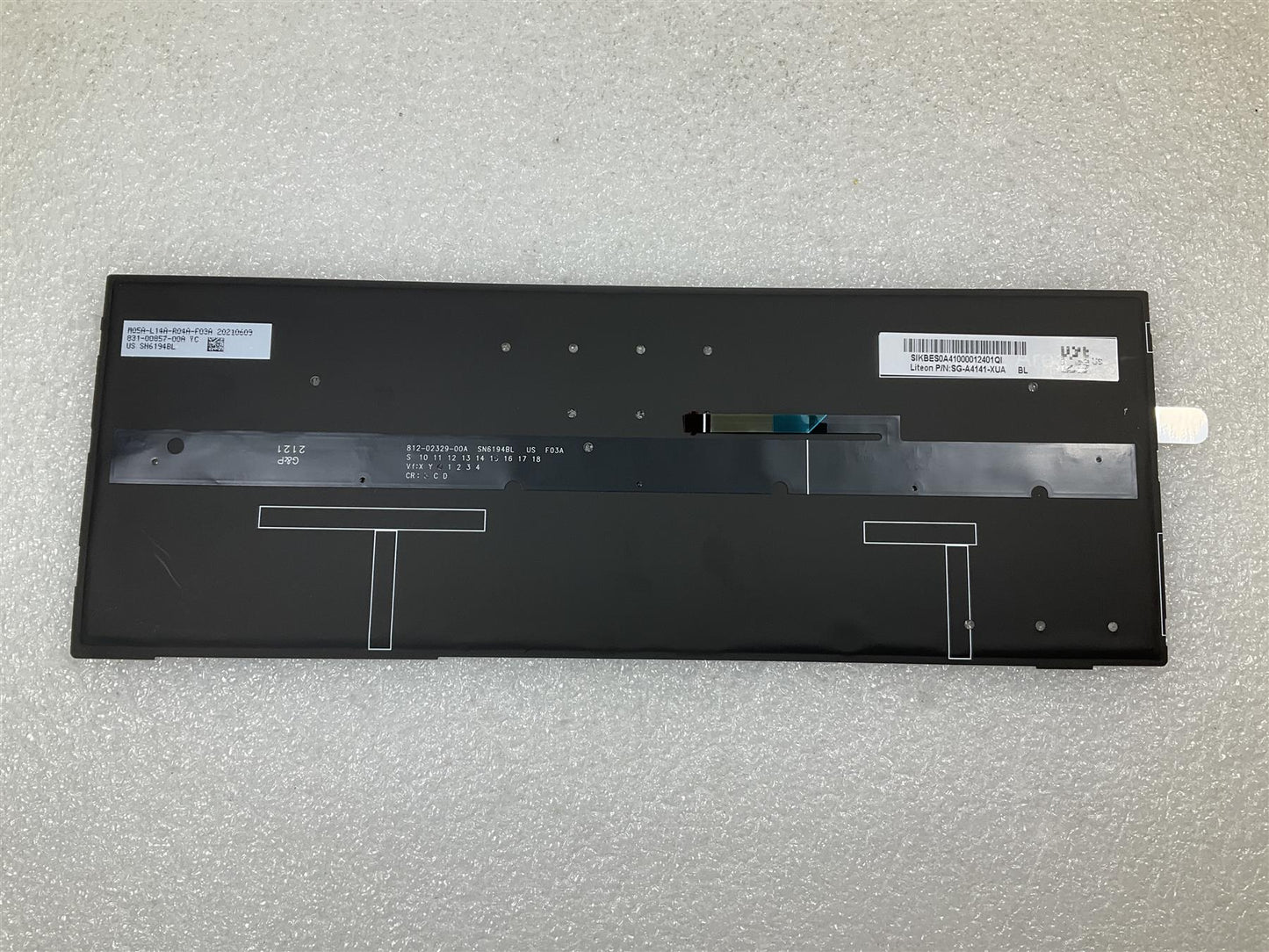 HP SPECTRE X360 14T-EA 14-EA M27960-B31 M22197-B31 US int. English International also named dutch Keyboard NEW