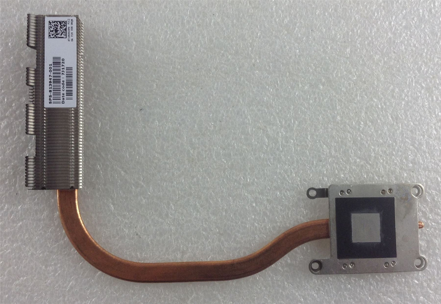 HP 255 G5 ITT38ES ABU CPU Processor Heatsink Cooler Cooling Copper 813947-001
