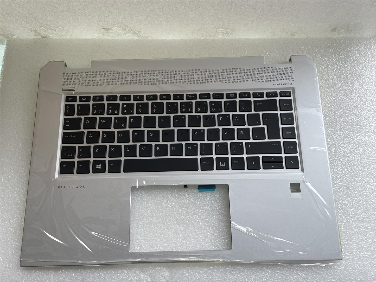 For HP EliteBook 1050 G1 L34213-091  Keyboard Palmrest Norvegian Genuine NEW