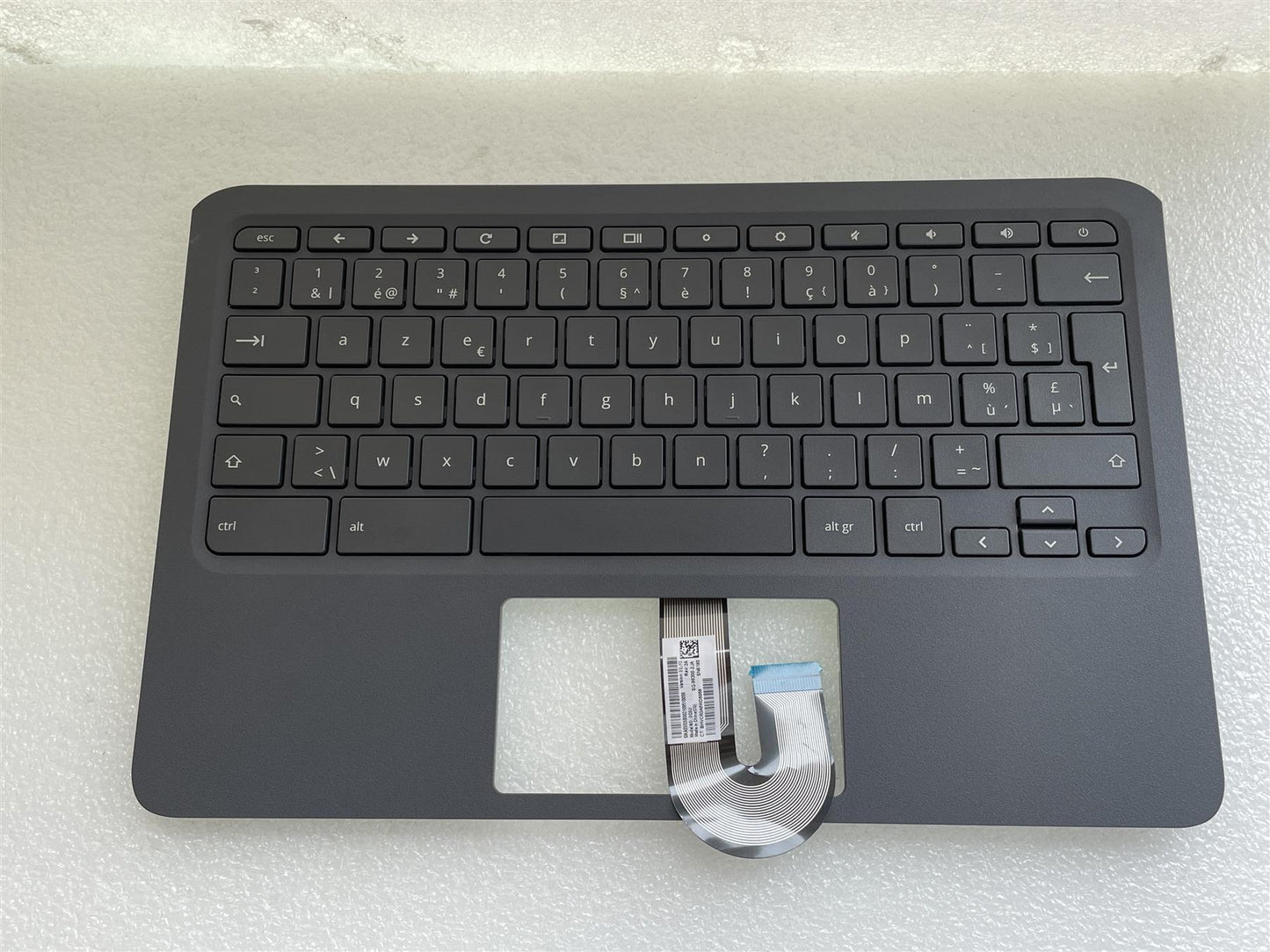 For HP Chromebook 11 G7 L52573-A41  Keyboard Palmrest Belgian French Genuine NEW