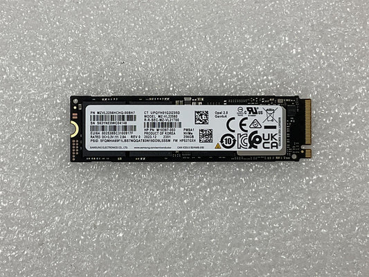 For HP M10397-003 Samsung PM9A1 M.2 NVMe SSD Solid State Drive 256GB MZ-VL22560