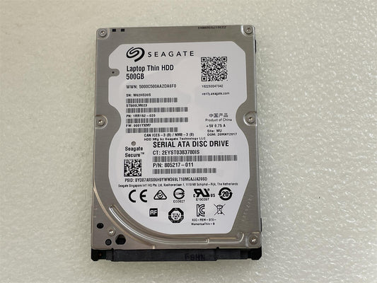 For HP 865538-001 Seagate 500GB ST500LM023 SATA 2.5 inch HDD Hard Disk Drive NEW