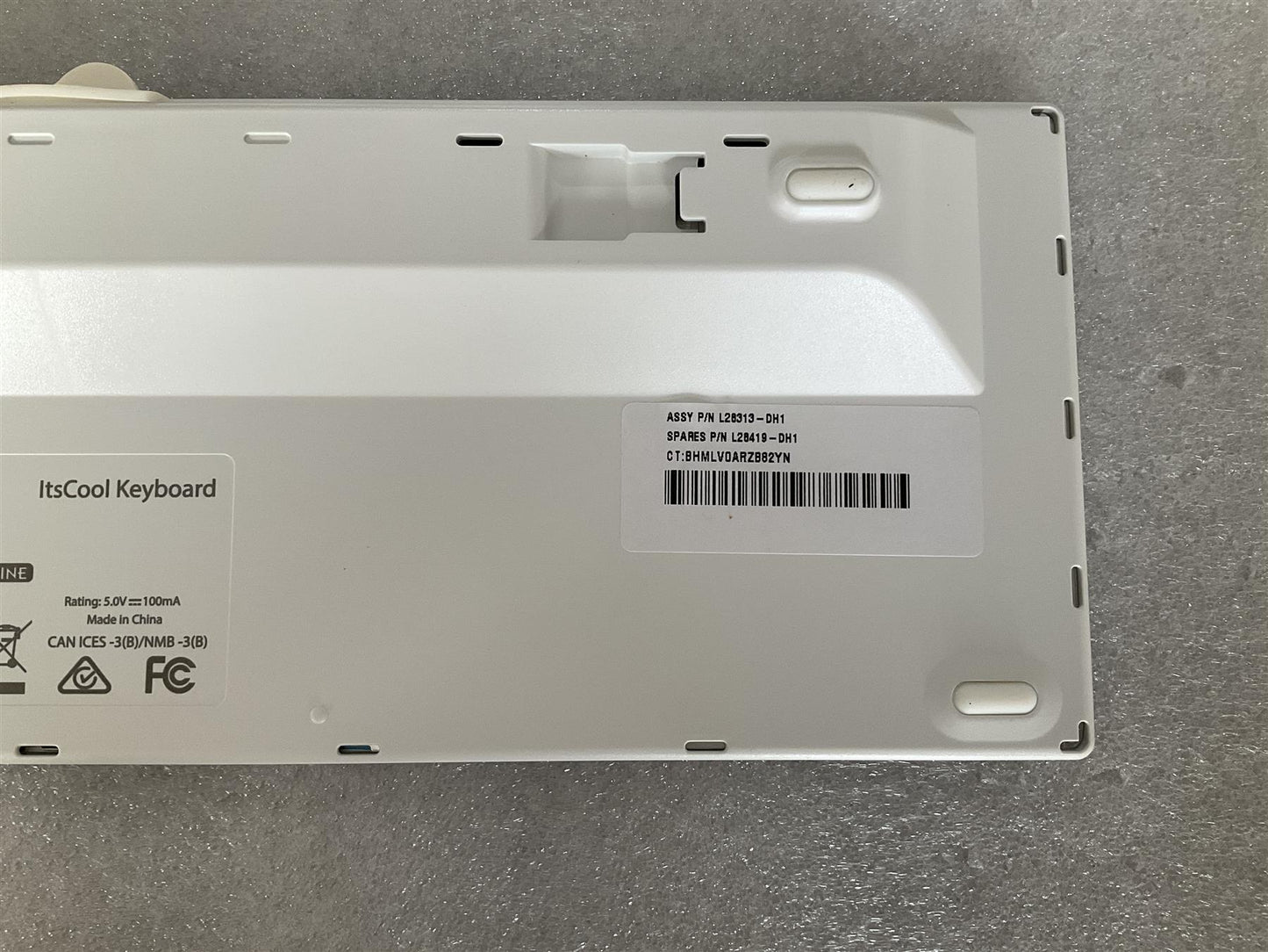 HP L28419-DH1 L28313-DH1 ItsCool White Keyboard Man Machine USB Wireless Nordic