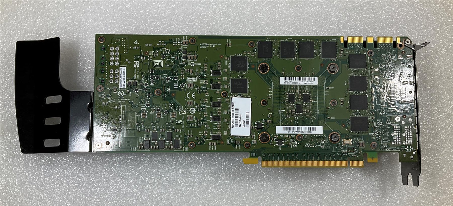HP Z440 Z640 Z820 Z840 744718-001 NVIDIA Tesla K40C 12GB GPU Graphics Card NEW