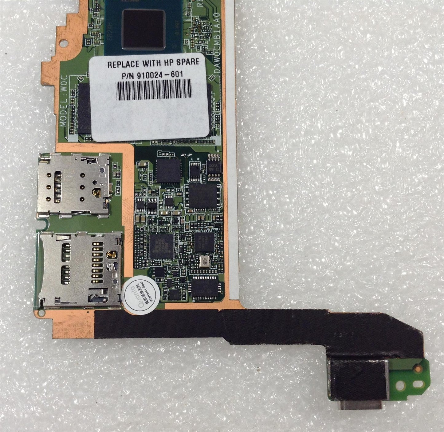 HP Pro Tablet 608 G1 910024-601 823053-301 Motherbaord UMA Z8550 4GB Geniune Original NEW