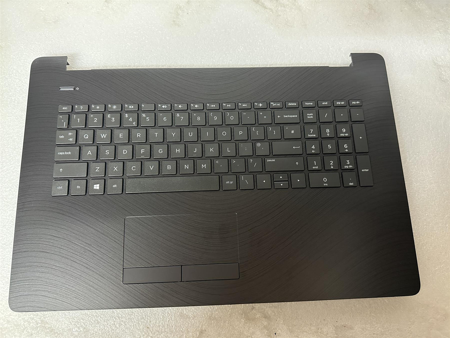 For 17-BS038cl HP 17-BS 17-BR 17-BU 926560-031 UK English Palmrest Keyboard Top Cover NEW