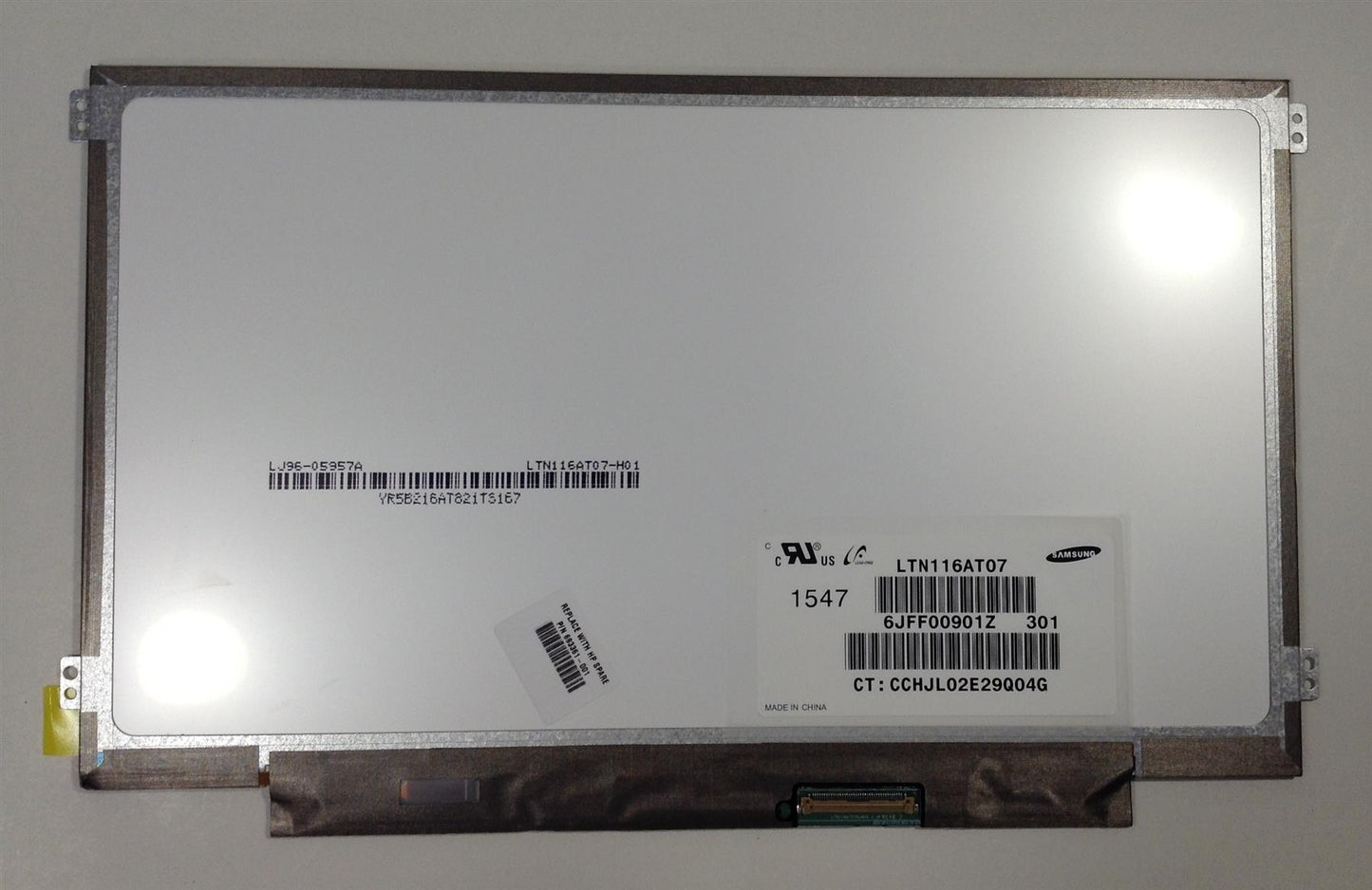 LTN116AT07 301 RAW 11.6 HD LED LAPTOP DISPLAY 639361-001 Screen NEW