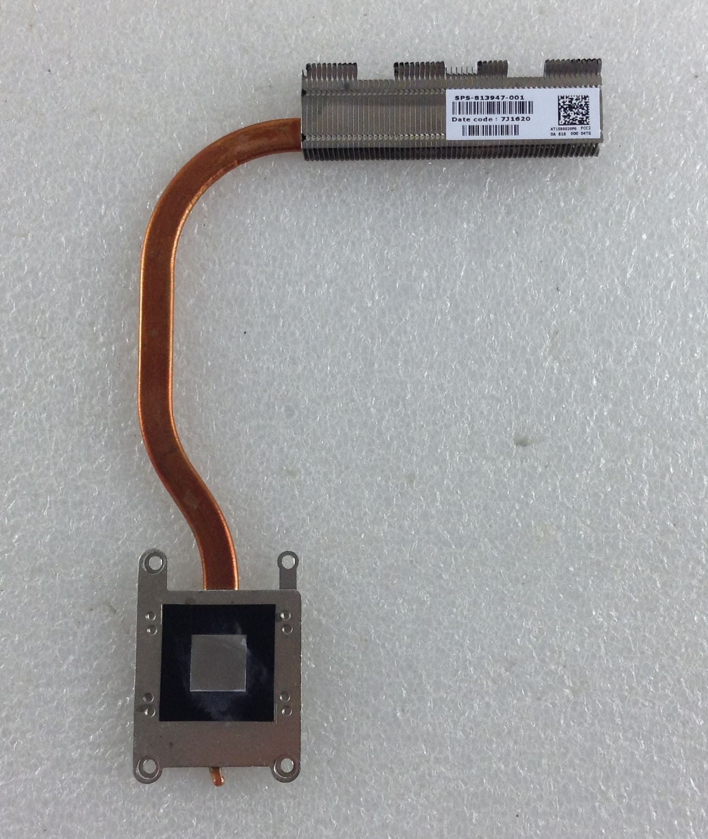 HP 255 G4 N0Z75EA ABU CPU Processor Heatsink Cooler Cooling Copper 813947-001