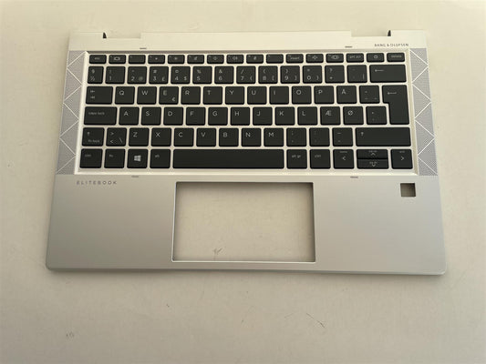 For HP EliteBook x360 830 G8 M03903-081 Palmrest Top Cover Keyboard Danish NEW