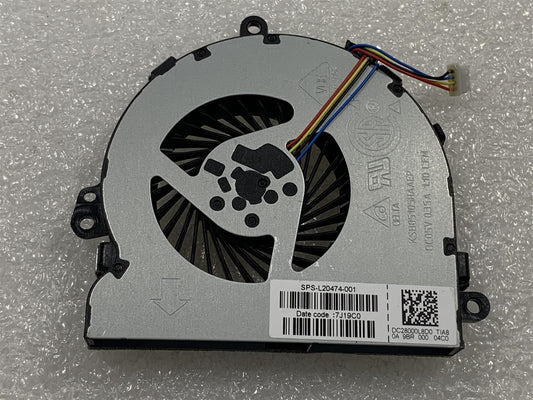 HP 255 G7 Notebook PC L20474-001 Fan Cooler Cooling Genuine Original NEW