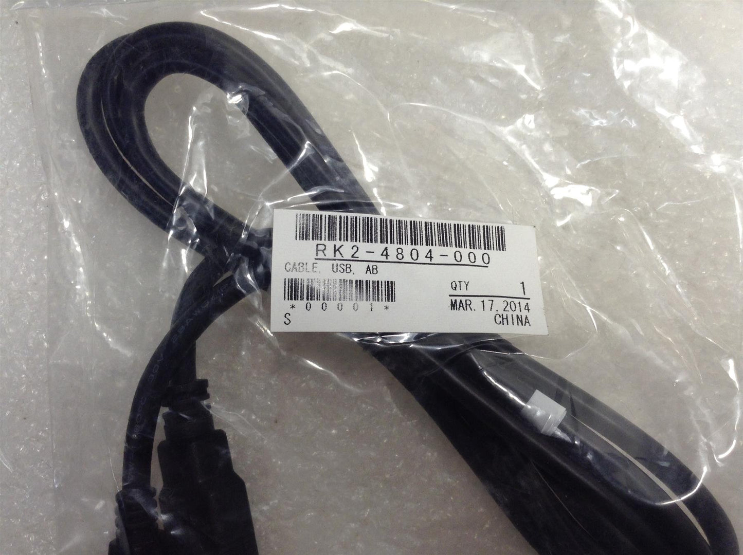 HP Color LaserJet M855+ M855dn M855xt+ M855xh Printer RK2-4804-000CN USB Cable