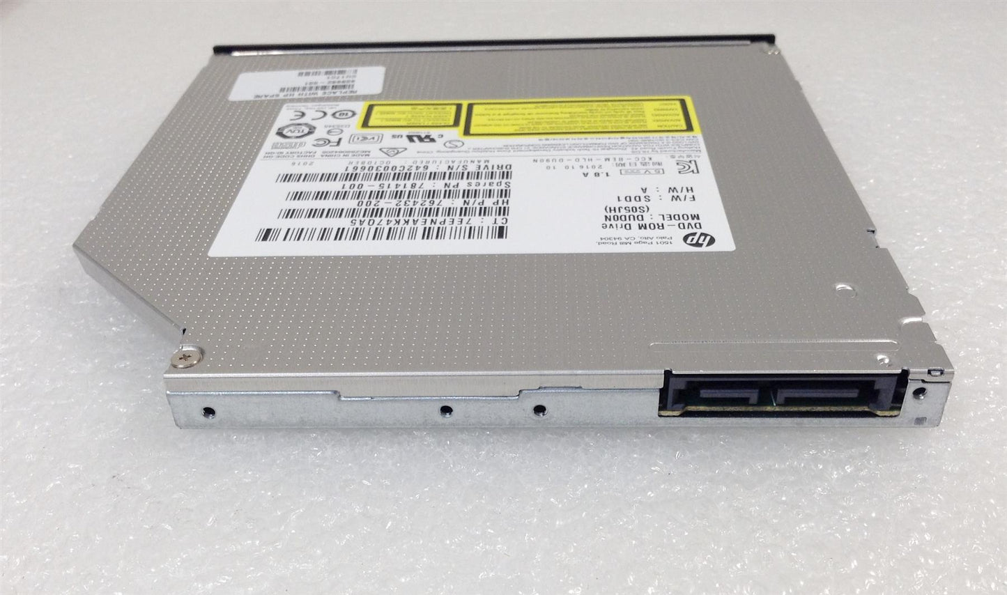 Hp 280 G2 908962-001 DVD ROM Drive ODD Optical Optic Disc Disk drive 9.5 Slim Genuine Original NEW