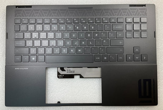 HP OMEN Gaming 16-N 16Z-N N18114-031 N14061-031 UK English Keyboard Palmrest NEW