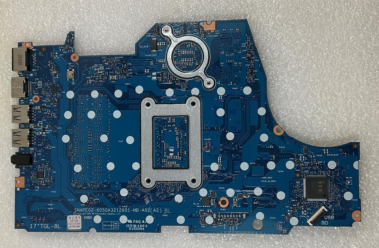 HP 17-BY Laptop M26958-001 M12542-001 Intel i5-1135G7 CPU DSC MX350 Motherboard