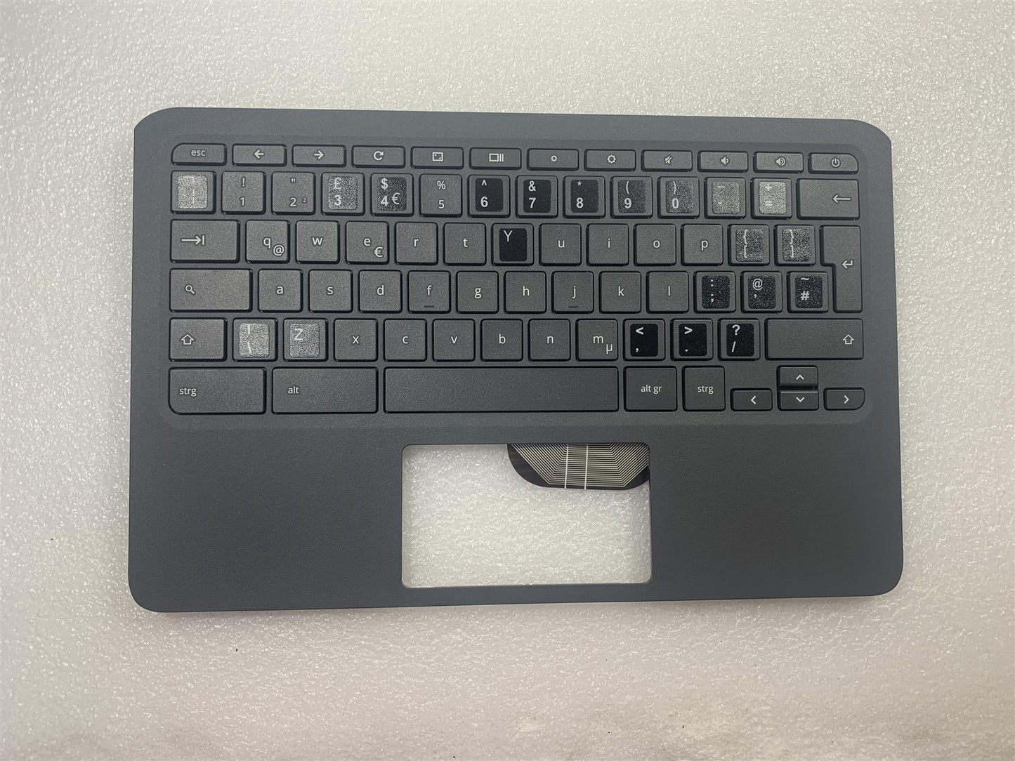 HP Chromebook 11A G6 L52192-031 L92334-031 English UK Keyboard Palmrest With Sticker NEW
