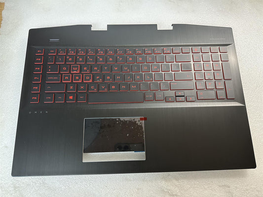 For HP Omen 17-CB L61638-151 Greece Greek Palmrest Keyboard Top Cover NEW