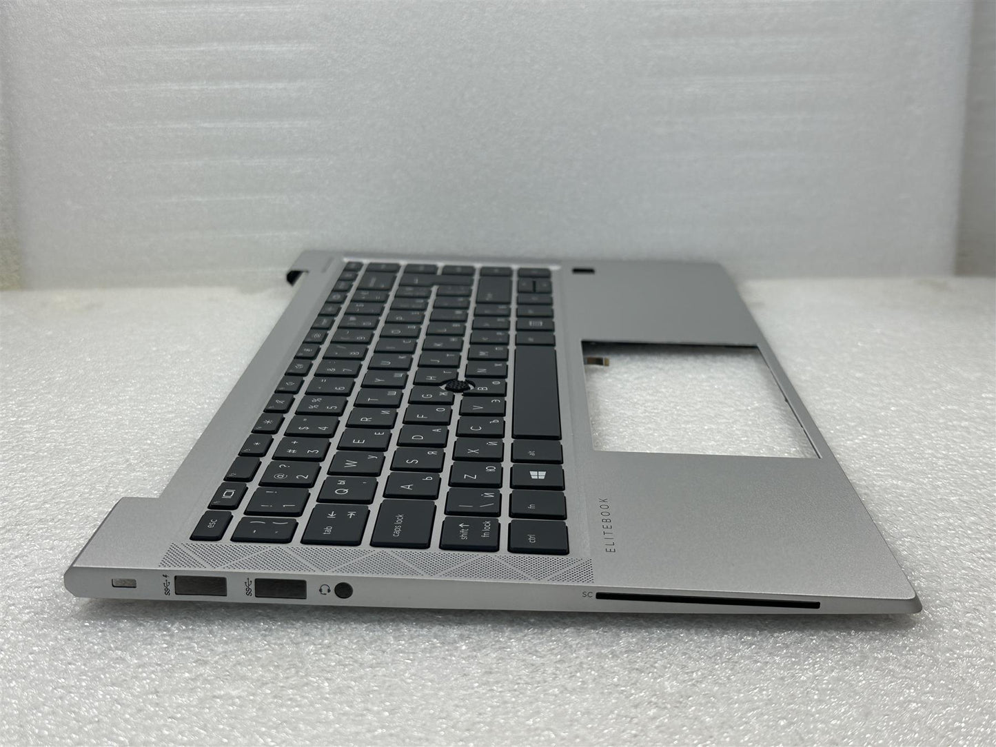 For HP EliteBook 845 G8 M52490-261 Bulgarian Palmrest Keyboard Top Cover NEW