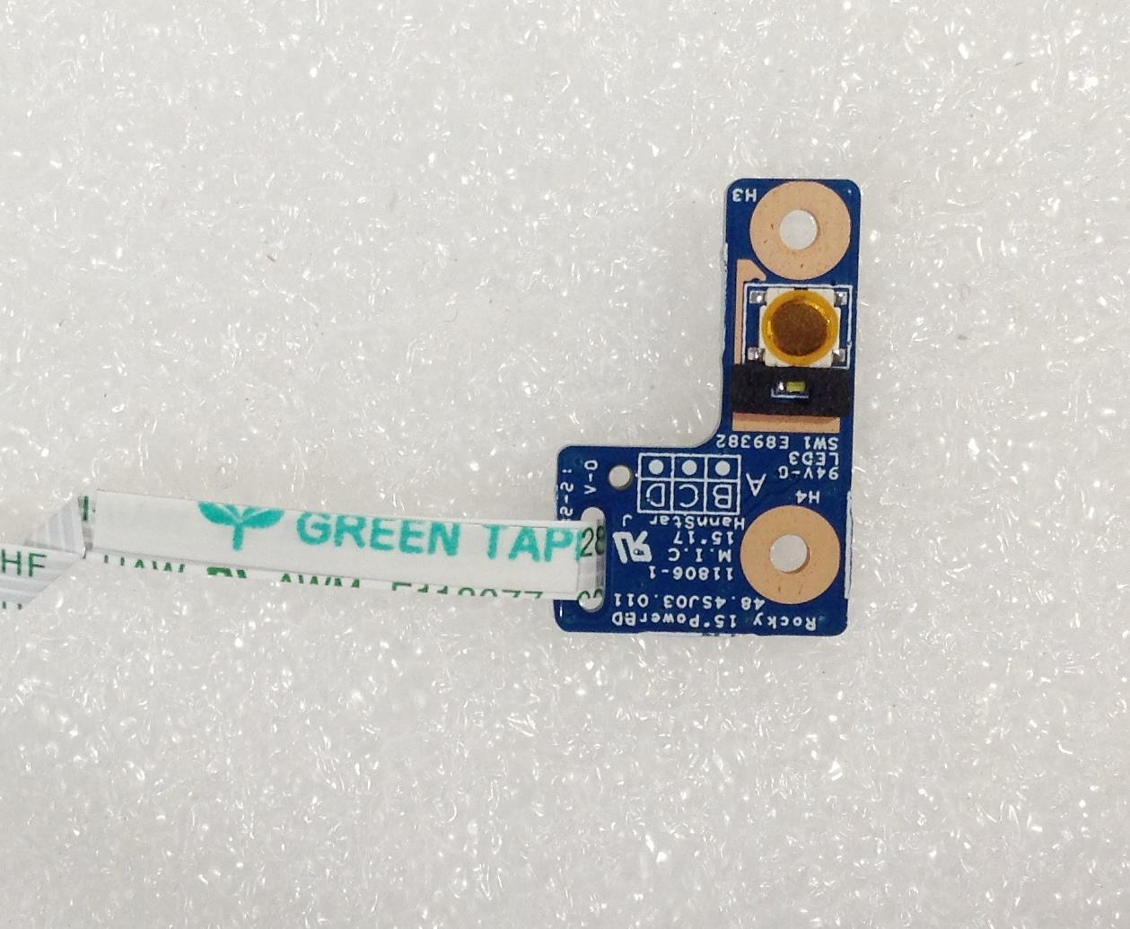 HP 4545s 683486-001 Function Board / Power Button Board With Cables Original NEW