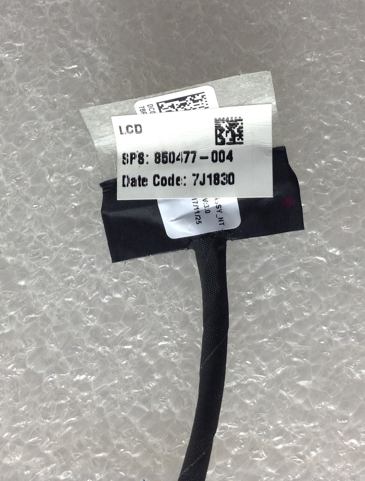 HP 255 250 G6 3KX70ES LED Screen Display Video Ribbon Cable Genuine 850477-004