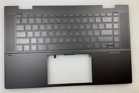 HP ENVY X360 15-EW N16302-031 N09668-031 Keyboard Palmrest UK English + Stickers