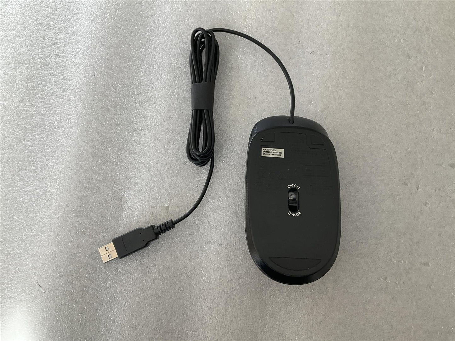 for HP 827577-001 827866-001 MOFYUO USB Black Wired Mouse Optical Sensor NEW
