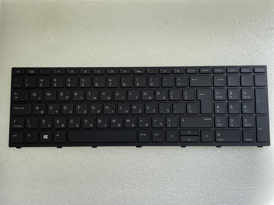 A111 L01028-031 - New Genuine HP ProBook 430 450 470 G5 Backlit Keyboard Israel layout L01027-BB1
