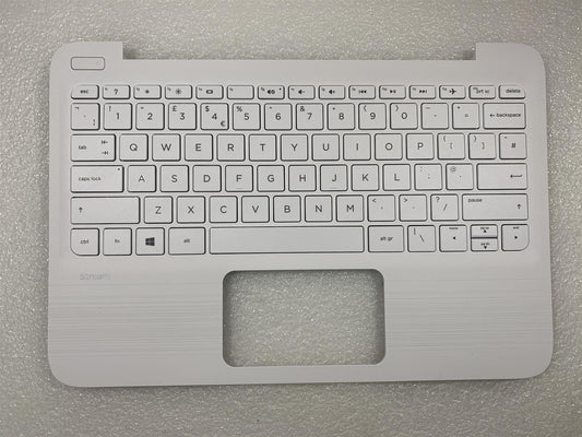 HP Stream Laptop 11-Y 11-AH 910459-031 UK English Keyboard Palmrest Genuine UK