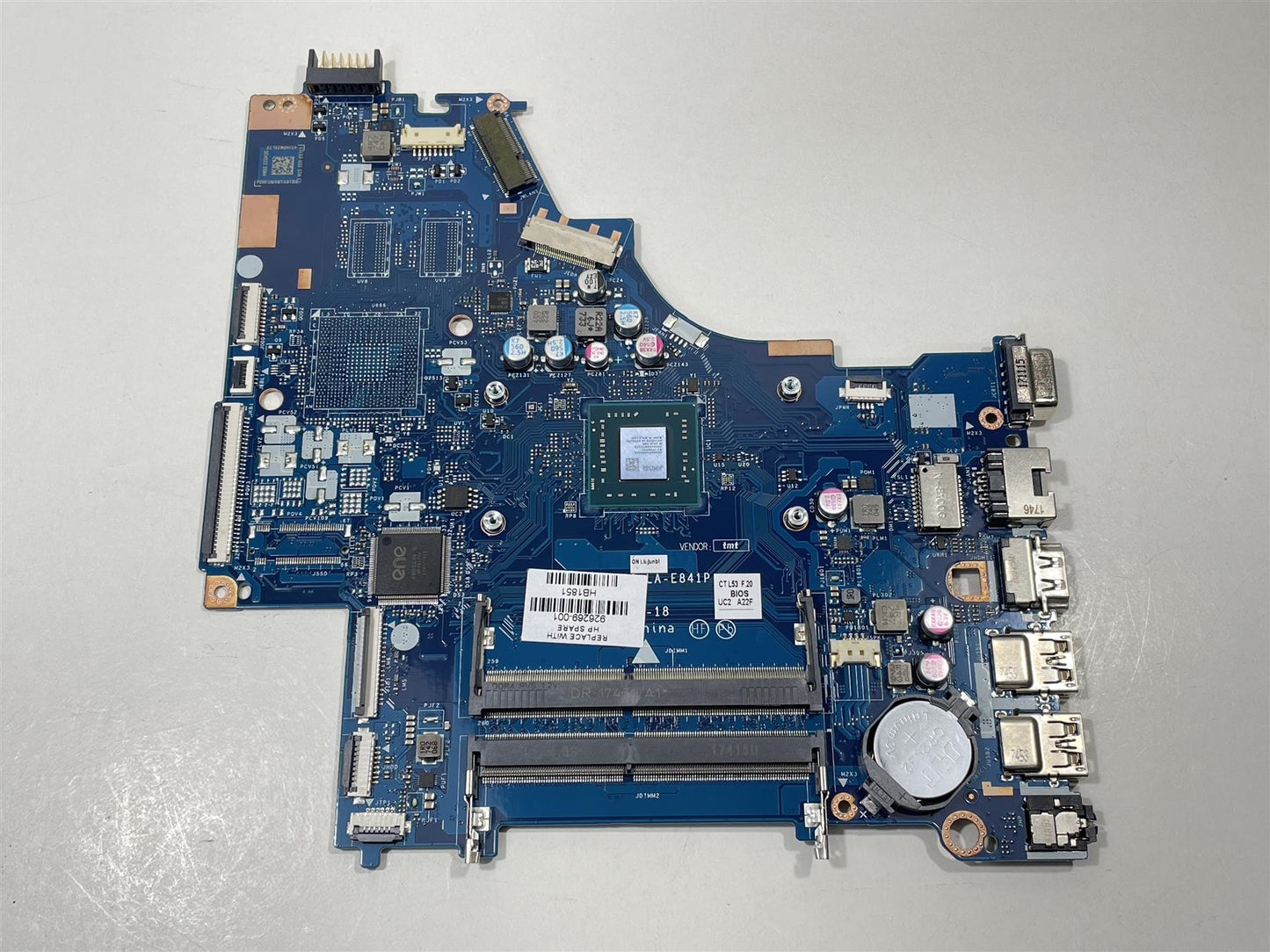 HP 255 G6 Notebook 926269-001 601 928897-001 AMD E2-9000E Motherboard NEW