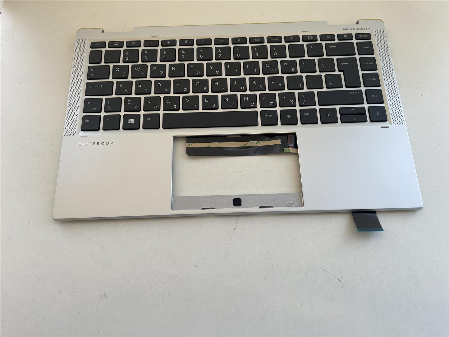 For HP EliteBook x360 1040 G8 M46734-BB1 Palmrest Top Cover Keyboard Hebrew NEW